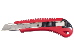 Auto Lock Snap-off Cutter Knife, w/2 Extra Blades