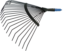 Large fan rake