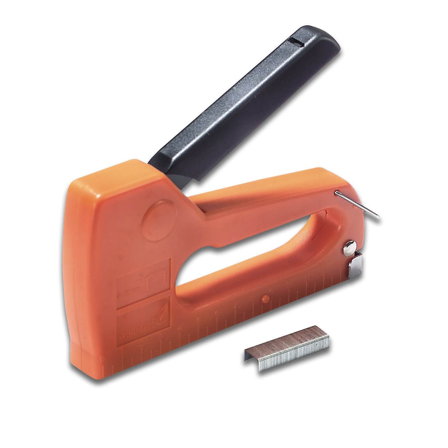 Lightweight Staple Gun, Plastic case, 4-10mm