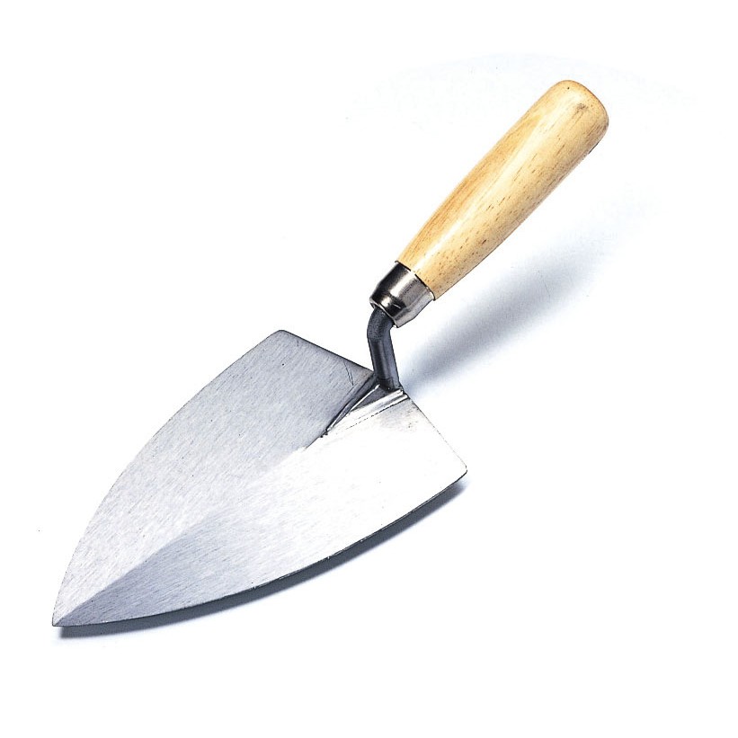 Economy Tile Setting Trowel, Wood Handle